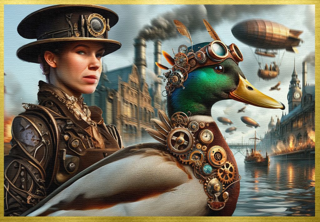 Steampunk mallard