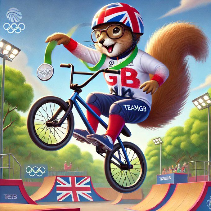 Cycling BMX Freestyle: Mens Park  Silver medal