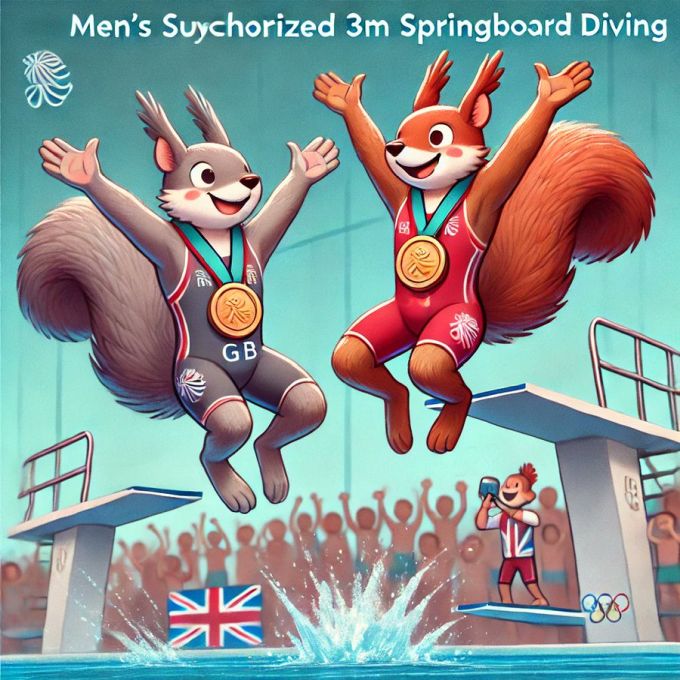 Diving: Mens Synchronized 3m Springboard  Bronze medal