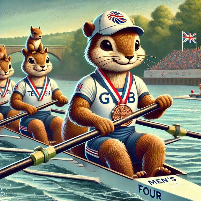 Rowing: Mens Four  Bronze medal