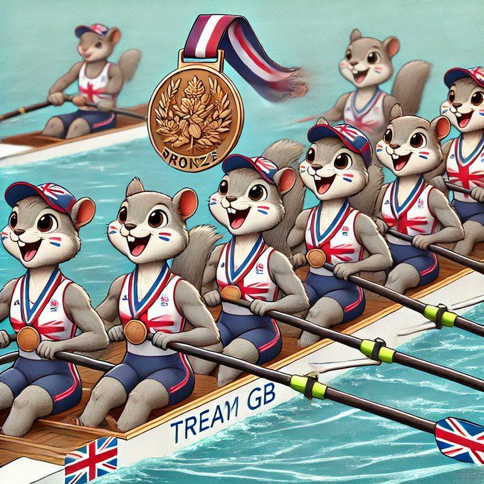 Rowing: Womens Eight  Bronze medal